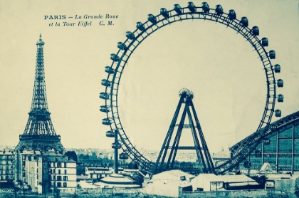 Picture of GRANDE ROUE CARTE POSTALE 1