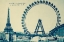 Picture of GRANDE ROUE CARTE POSTALE 1