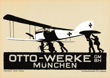 Picture of AIRPLANE ART DECO MUNICH