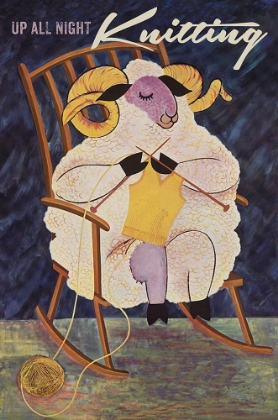 Picture of KNITTING LAMB