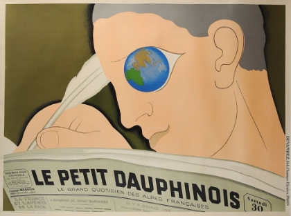 Picture of ARTDECO_FRENCH_NEWSPAPER