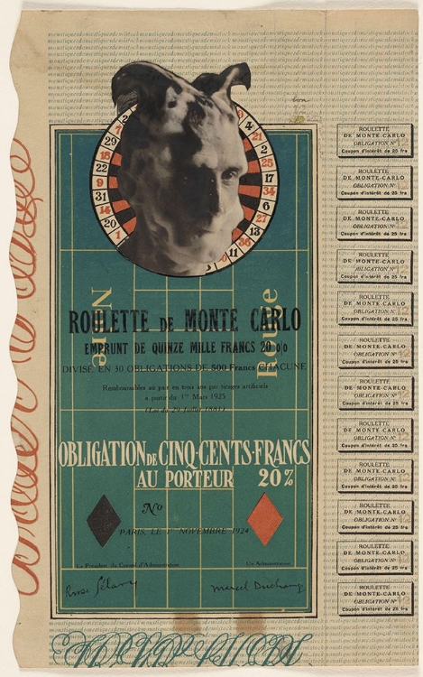 Picture of MARCEL DUCHAMP - MONTE CARLO BOND