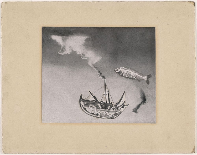 Picture of MAX ERNST - HERE EVERYTHING IS STILL FLOATING