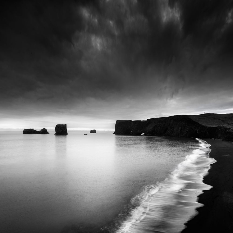 Picture of LAPPING AT THE SHORE OF A SOLITARY OCEAN