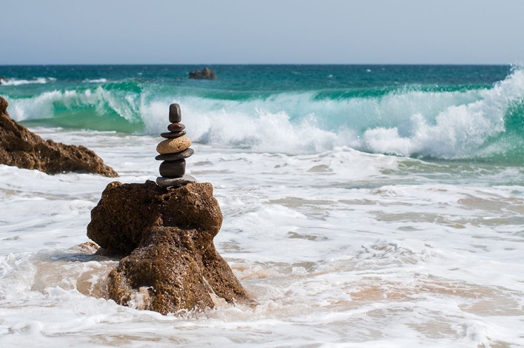 Picture of STONE TOWER ON THE BEACH