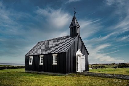 Picture of BLACK CHURCH IN ICELAND
