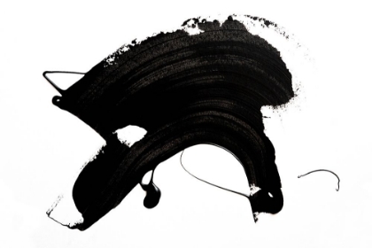 Picture of BLACK ABSTRACT STROKE