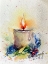 Picture of CANDLE WITH CHERRIES