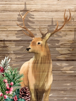 Picture of FOREST DEER CHRISTMAS