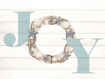 Picture of JOY SEASHELL WREATH