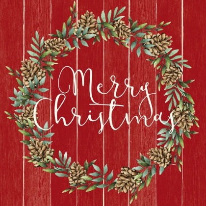 Picture of MERRY CHRISTMAS WREATH V2