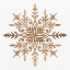 Picture of WOODEN SNOWFLAKE 1