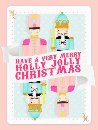 Picture of HOLLY JOLLY PLAYING CARD