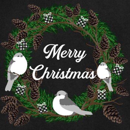 Picture of MERRY CHRISTMAS BIRDS
