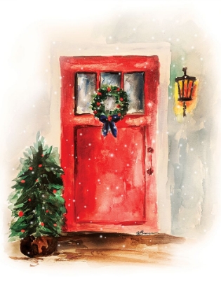 Picture of CHRISTMAS DOOR