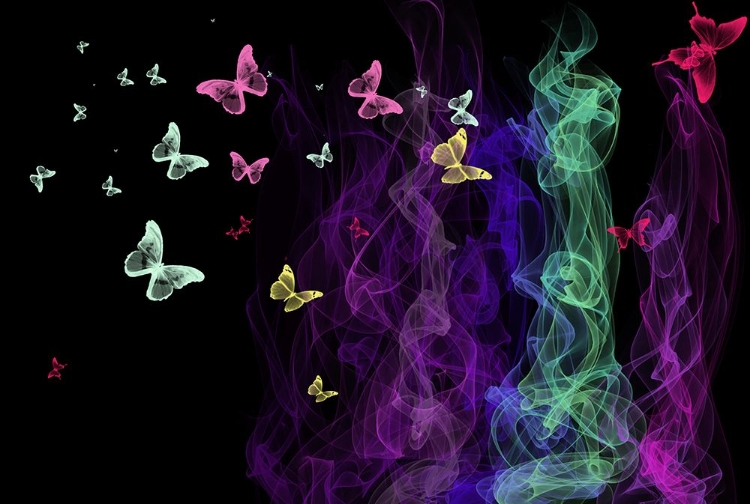 Picture of NEON BUTTERFLIES