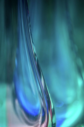 Picture of OCEAN BLUE GLASS VASE