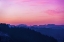 Picture of PINK SKY OVER RIDGE OF BLUE MOUNTAINS