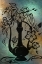 Picture of INK DRAWING CLEMATISES IN INDIAN PITCHER