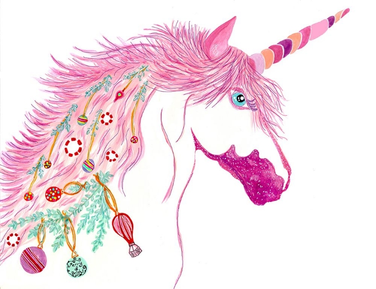 Picture of CHRISTMAS UNICORN