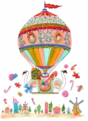 Picture of ORNAMENT HOT AIR BALLOON