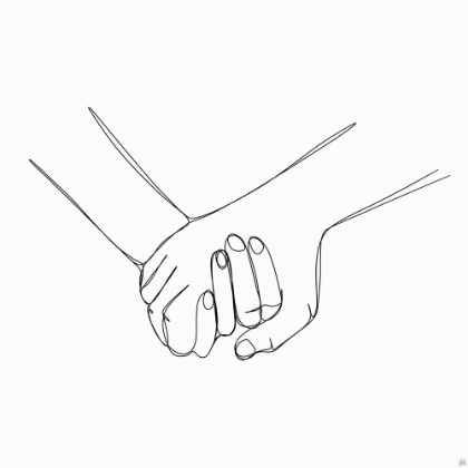 Picture of HOLDING HANDS 2