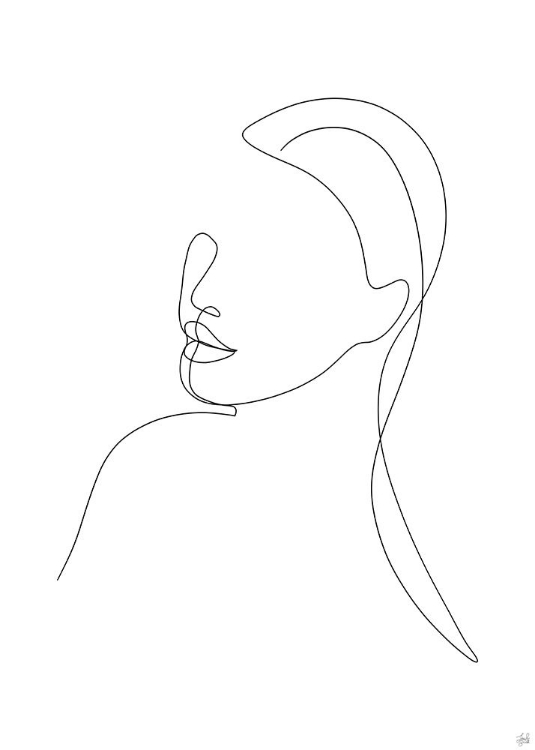 Picture of LINE LADY PORTRAIT 1