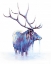 Picture of ELK IN WATER