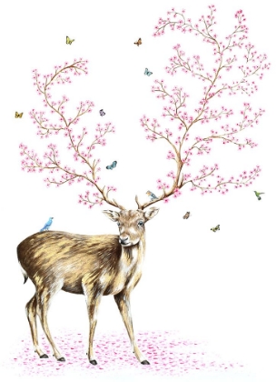 Picture of CHERRY BLOSSOM DEER
