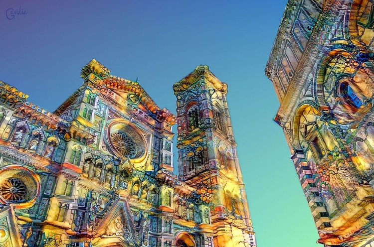 Picture of FLORENCE ITALY CATHEDRAL OF SAINT MARY OF THE FLOWER VER2
