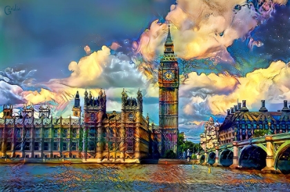 Picture of LONDON ENGLAND BIG BEN AND PARLIAMENT