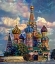 Picture of MOSCOW RUSSIA CATHEDRAL OF VASILY THE BLESSED SAINT BASIL