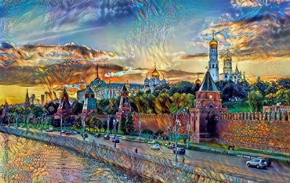 Picture of MOSCOW RUSSIA KREMLIN WALL