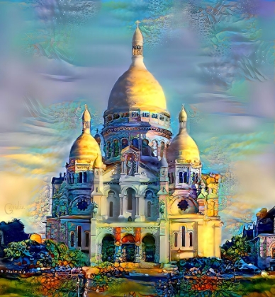 Picture of PARIS FRANCE BASILICA OF THE SACRED HEART SACRE COEUR