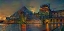 Picture of PARIS FRANCE LOUVRE MUSEUM AT DUSK