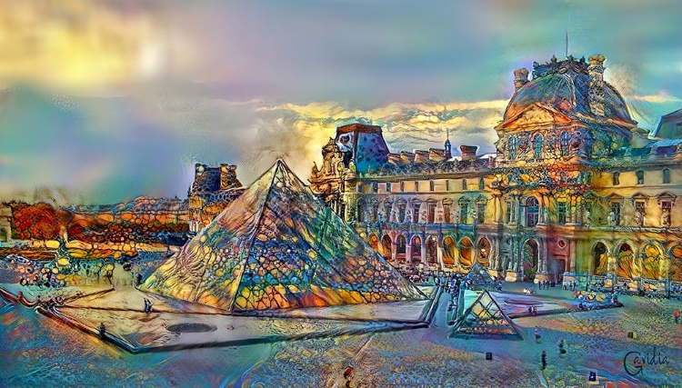 Picture of PARIS FRANCE LOUVRE MUSEUM