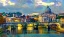 Picture of VATICAN CITY SAINT PETER BASILICA AND BRIDGE BY DAY