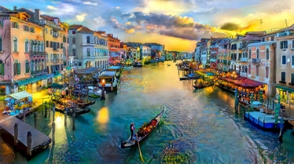 Picture of VENICE ITALY GRAND CANAL