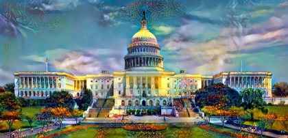 Picture of WASHINGTON UNITED STATES CAPITOL