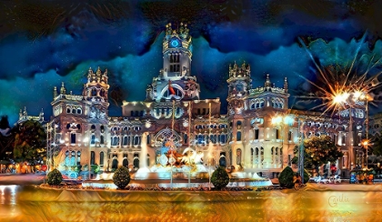 Picture of MADRID SPAIN CIBELES PALACE