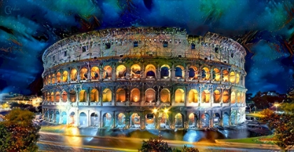 Picture of ROME ITALY COLISEO NIGHT 2022