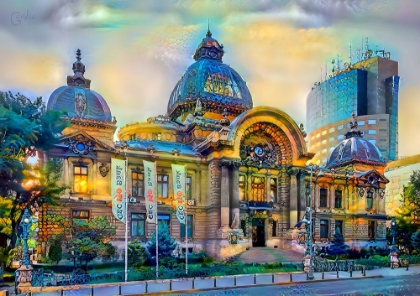 Picture of BUCHAREST ROMANIA CEC PALACE