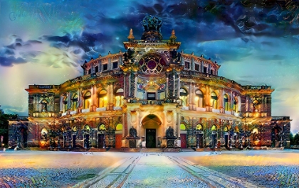 Picture of GERMANY DRESDEN SEMPEROPER OPERA HOUSE