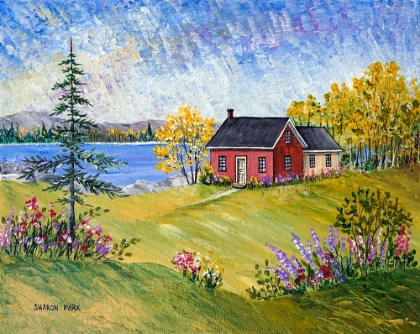 Picture of RED COTTAGE AT THE LAKE