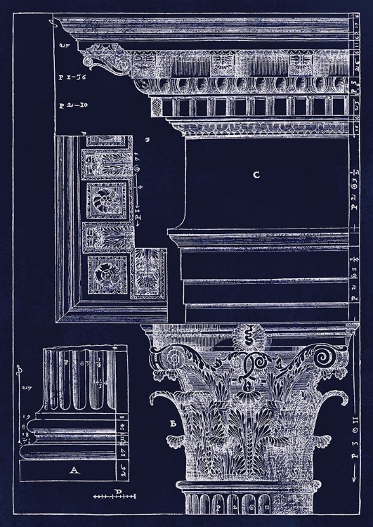 Picture of ANDREA PALLADIO CORINTHIAN CAPITAL 1557