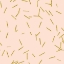 Picture of ANGEL PINK GOLDEN MATCHSTICK CONFETTI