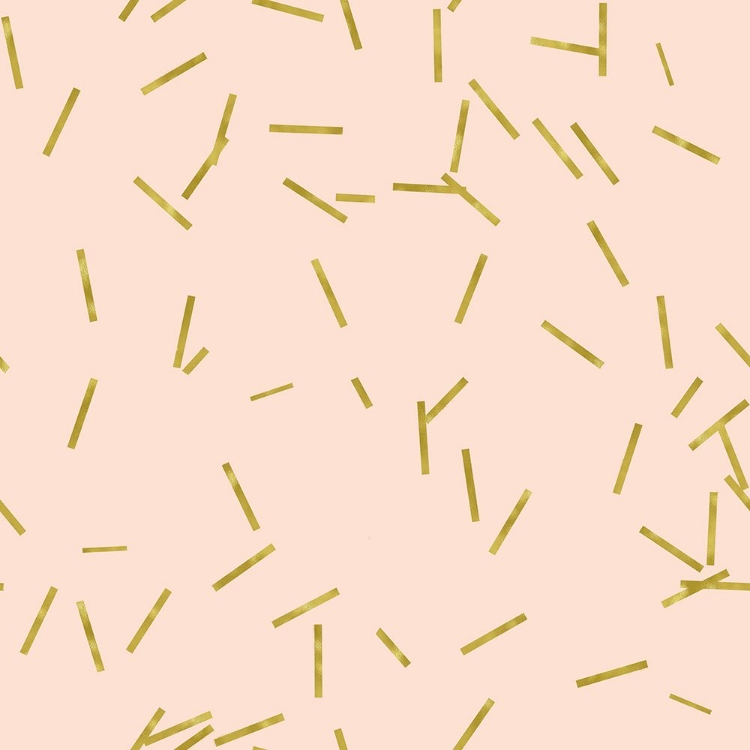 Picture of ANGEL PINK GOLDEN MATCHSTICK CONFETTI