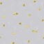 Picture of GREY LINEN GOLDEN SQUARES CONFETTI