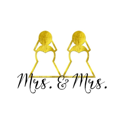 Picture of WEDDING COUPLE - MRS. MRS.