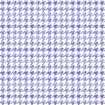 Picture of PURPLE WATERCOLOR HOUNDSTOOTH